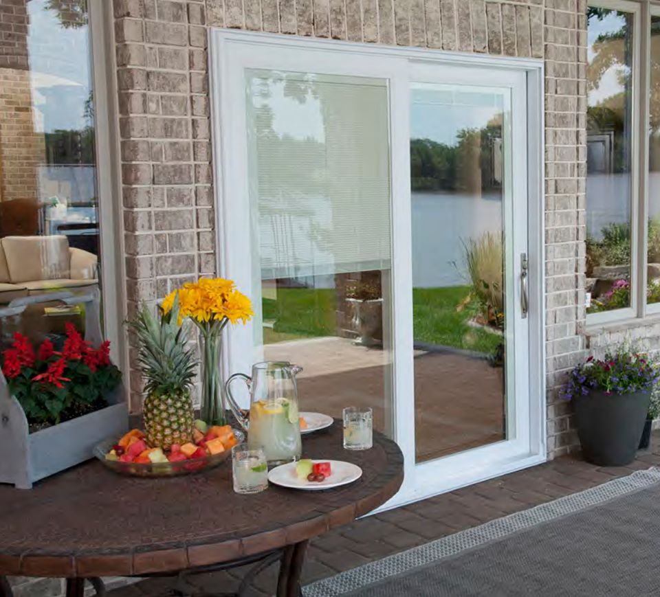 attractive patio door