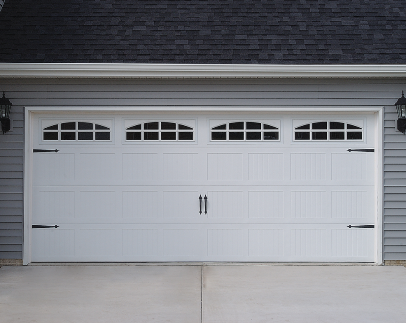 2021 exterior home trends carriage style garage doors