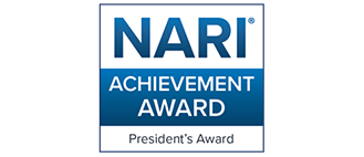 National Association Of the Remodeling Industry Achievement Award Presidents Award Unified Home Remodeling Long Island New York