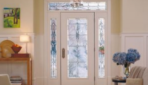 Pella White Entry Door With Glass