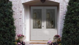 New White Entry Door