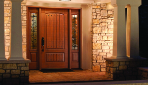 Wooden Fiber Glass Entry Door