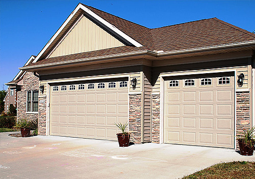 Garage Doors - Unified Home Remodeling Brown Garage Door