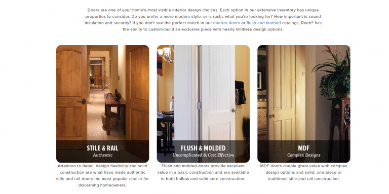 Interior Doors - Unified Home Remodeling Different Types Of Interior Doors
