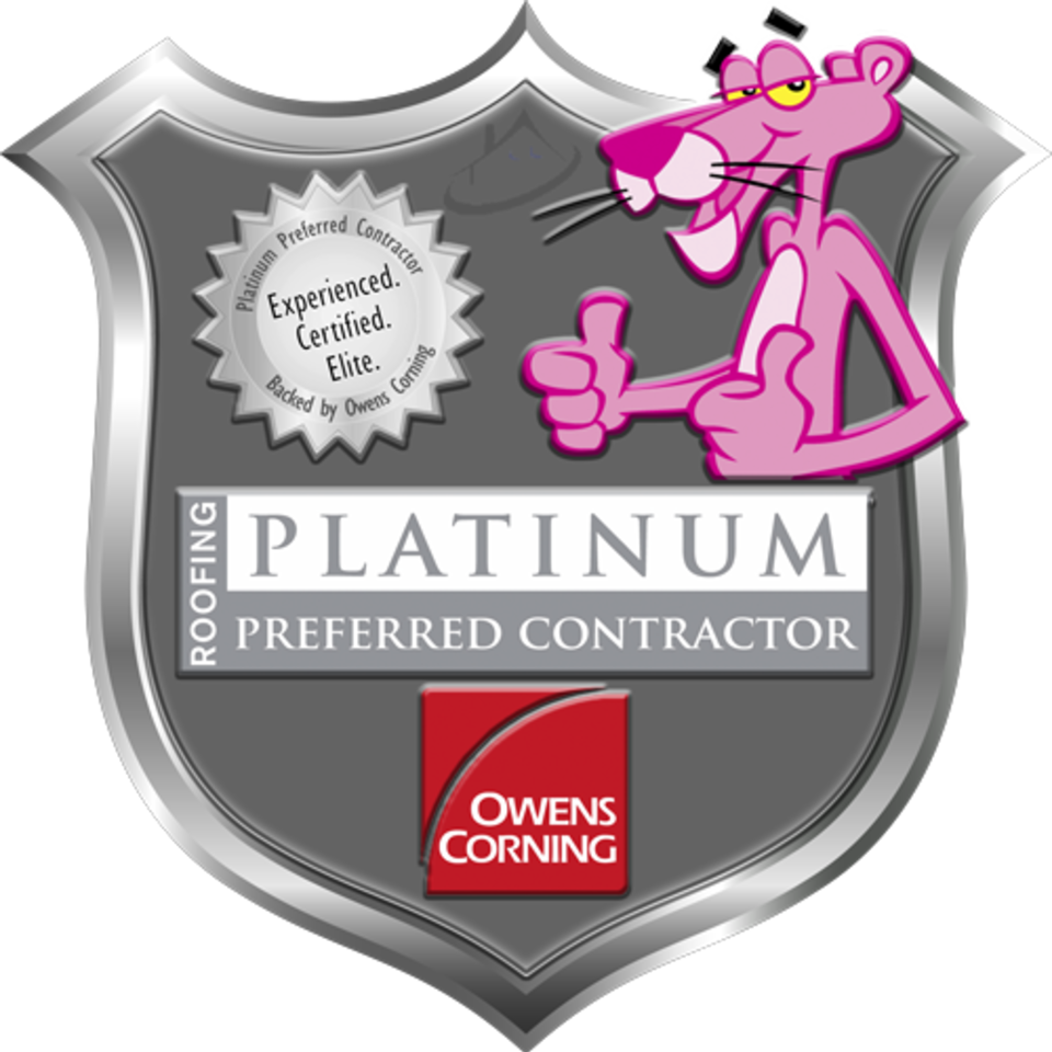 Owens Corning Platinum Badge