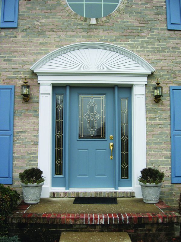 Provia Blue Entry Door