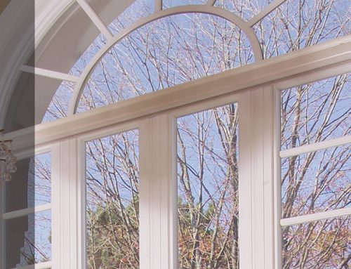 Custom Shape Window - Unified Home Remodeling Custom Window With White Frames