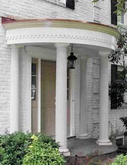 Round Top Portico