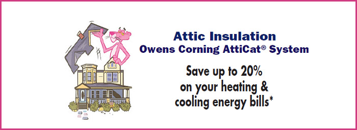 Attic Insulation-Owens Corning AttiCat System