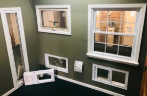 Windows Types At The Unified Home Remodeling Showroom In Patchogue