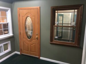 Door And Window Sample At The Unified Home Remodeling Showroom In Patchogue