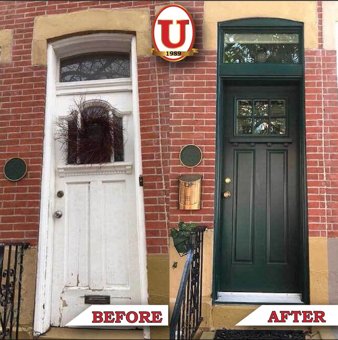 Long Island doors Contractor - Unified Home Remodeling door-before-after