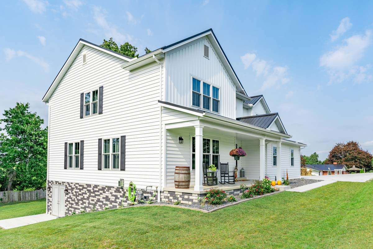 A home with new siding installed by a ProVia Platinum Plus Dealer on Long Island, NY,