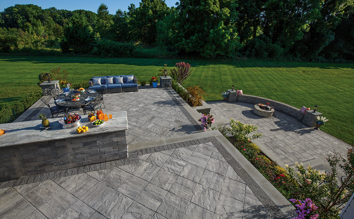 Masonry Contractor - Unified Home Remodeling paver patio installed by a Long Island masonry contractor
