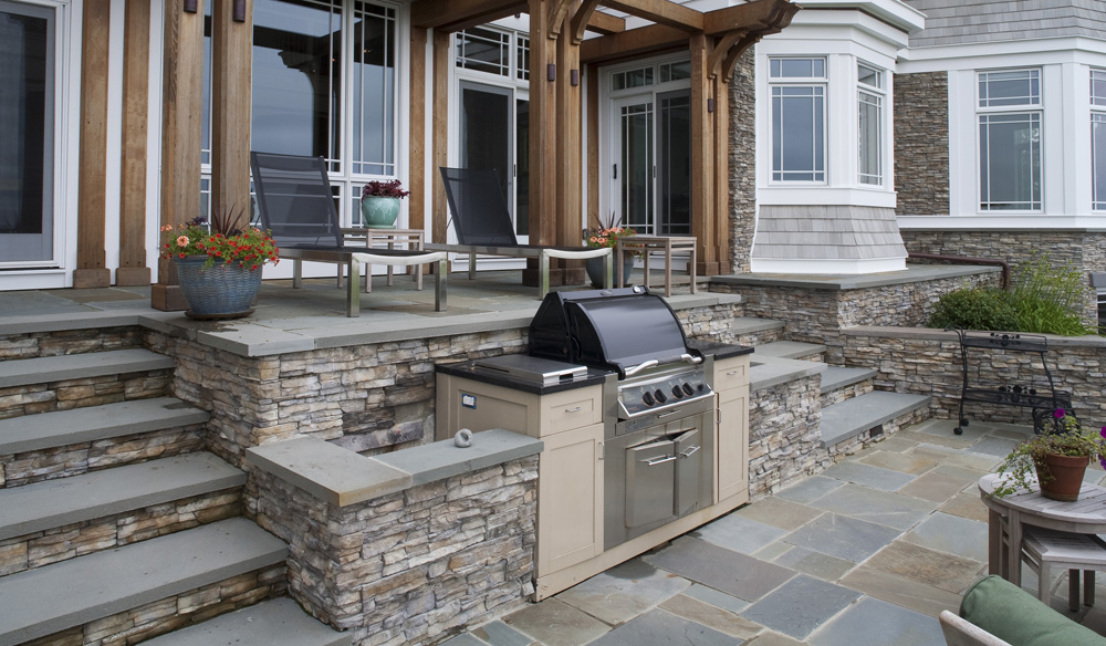 Unified builds outdoor living areas with Eldorado Stone in New York and Long Island