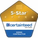 Brands We Partner With - Unified Home Remodeling CertainTeed 5-star siding contractor badge
