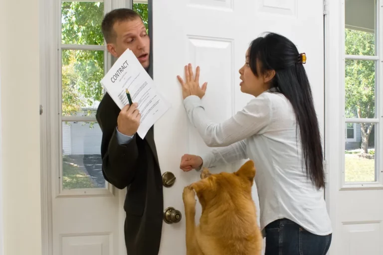 Long Island Roofing - Unified Home Remodeling Long Island homeowner reviewing a roofing contract to avoid scams