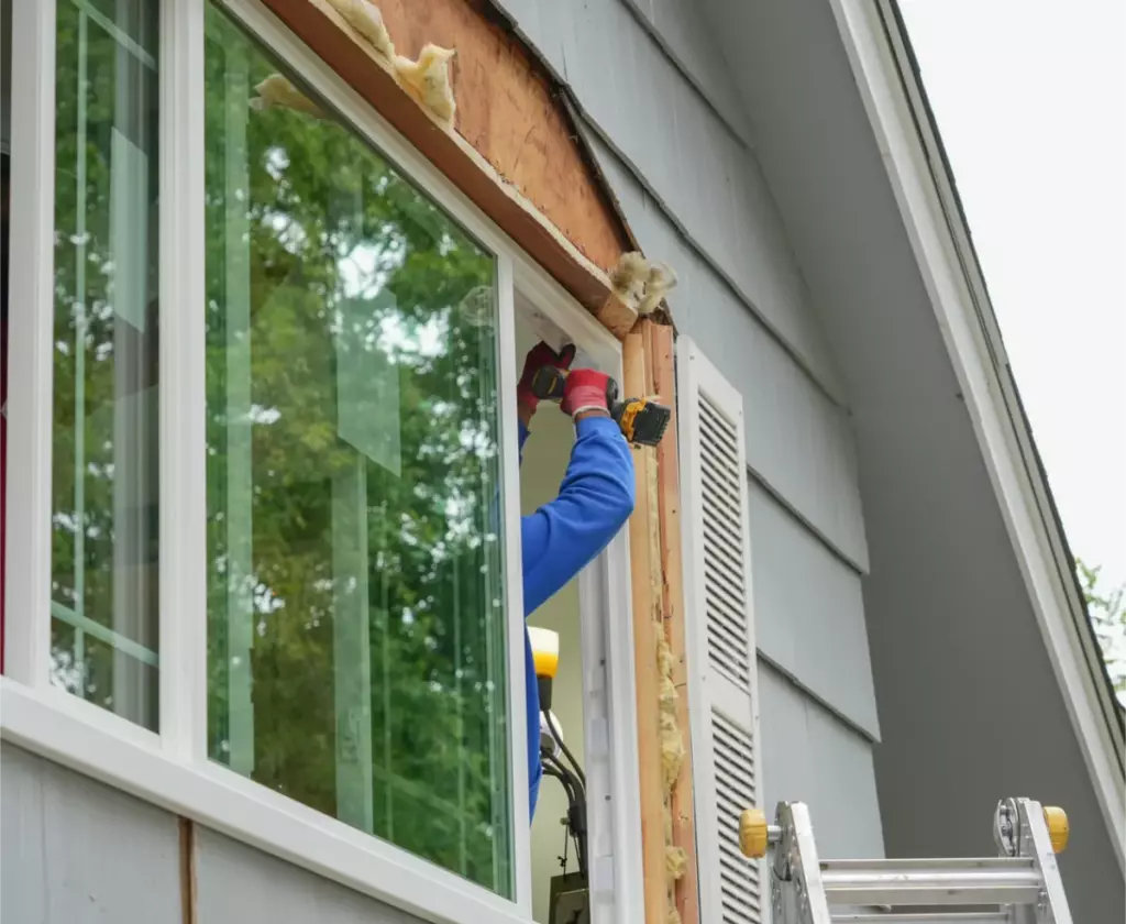 What happens during a professional window installation on Long Island.