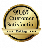 99.6% Customer Satisfaction Rating